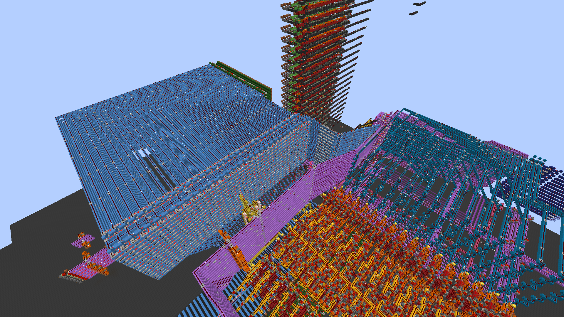 Vue du build redstone 1