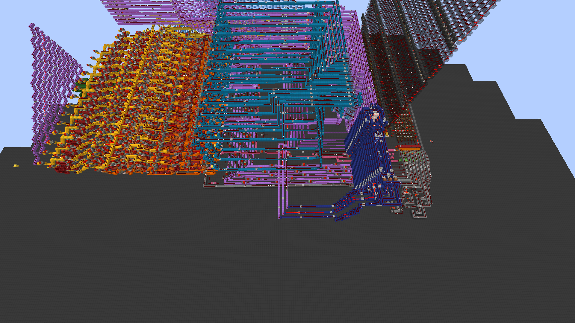 Vue du build redstone 2